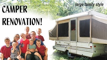 POP UP CAMPER RENOVATION (part 1)