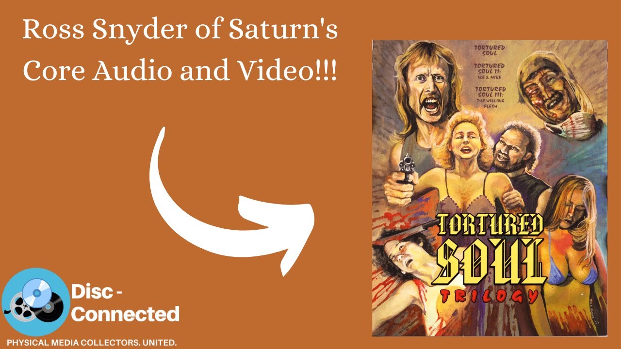 Boutique Blu Ray Label Check In with Ross of Saturn's Core Audio Video! Vinegar Syndrome Partner