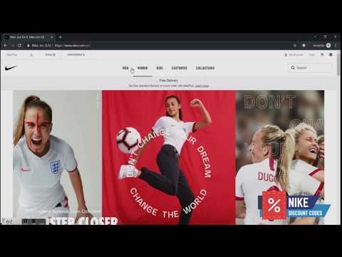 nike website discount