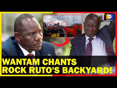 WANTAM Chants at Ruto's Home Turf Rally: Governor Bii Heckled Before President Ruto in Soy
