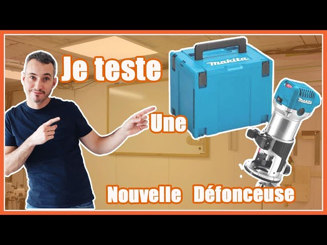 Test Makita: Affleureuse défonceuse Makita RT0700CX3