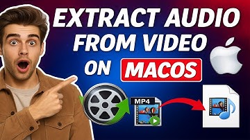 How to Extract Audio from Video on Mac (Built-In Tools Only!)