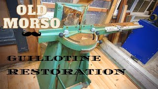 Guillotine Restoration - Morso Mitre Guillotine Guillotine Restoration - Morso Mitre Guillotine