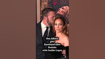 Ben Affleck Gets Emotional Beside Jennifer Lopez on the Red Carpet#benaffleck #youtubeshorts