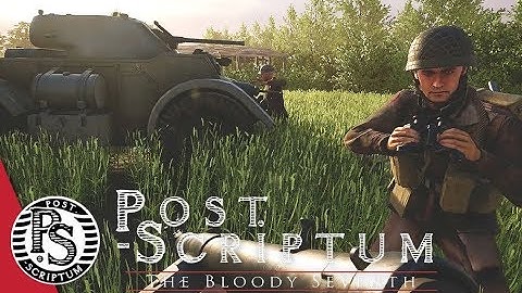 Post Scriptum - STAGHOUND Gameplay, Multiple Kills (May Test Weekend)