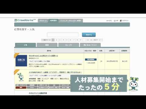 【クラウドワークス】利用ガイド～クライアント（発注者）編～