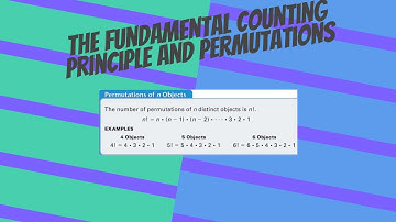 The Fundamental Counting Principle and Permutations - Algebra 2