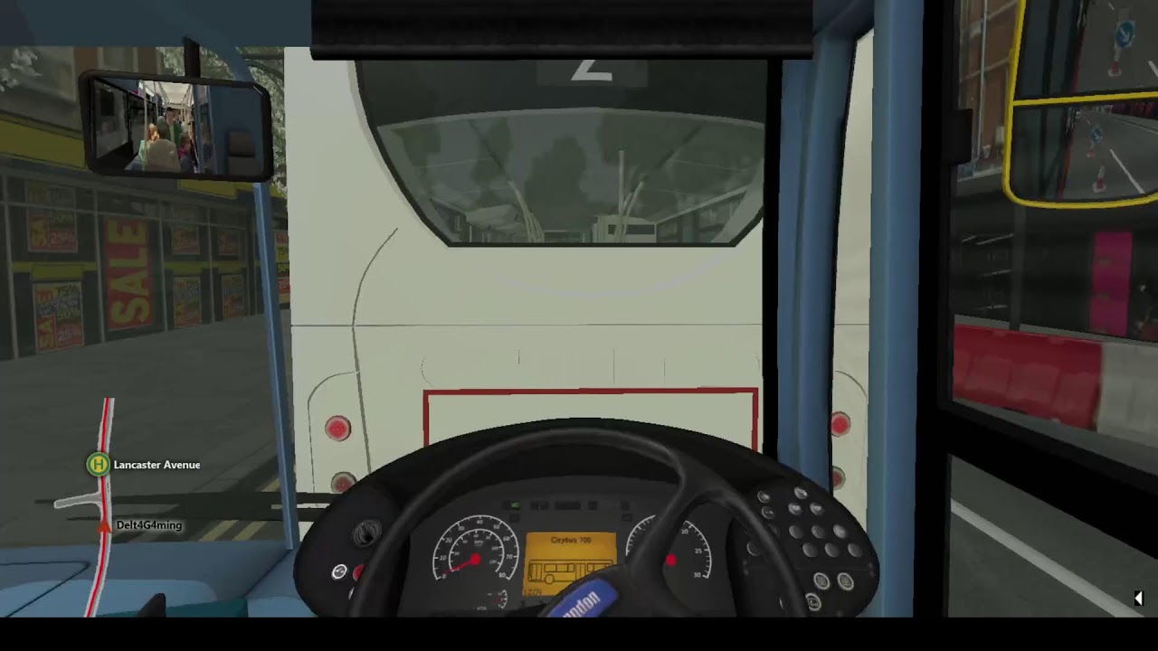 Omsi 2 - london Route 432 from Anerlet station To Brixton - Enviro 200 - Arriva