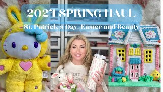 Spring 2024 Collective Haul: St. Patrick&#39;s Day and Easter Decor + Beauty