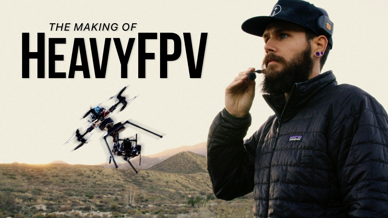 The world's FASTEST cinema drone | The Making of HeavyFPV | Lightcraft