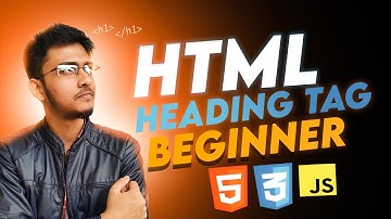 HTML Heading Tags | Complete Web Development Course | Help Operation Institute