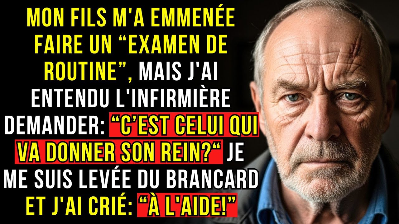 Mon fils m'a emmené faire un « bilan de santé de routine », mais en réalité...