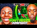 I USED YOUTUBERS JUMPSHOTS IN NBA 2K22 and almost CRIED!