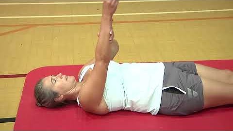 Active assisted supine flexion to 90 degrees