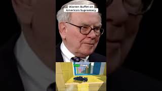 Warren Buffett on America's Supremacy #economics #americanhistory #finance