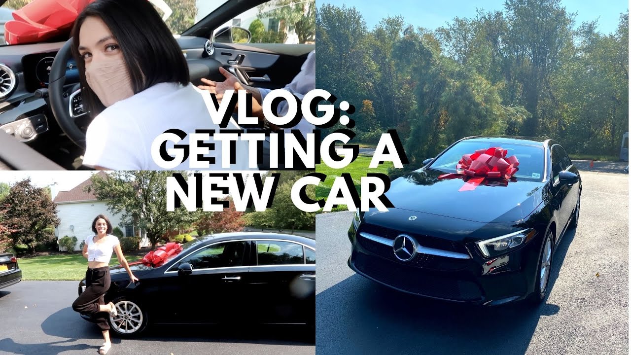 VLOG: Car Shopping & Test Driving a Car... I got a 2021 Mercedes A220 4Matic!
