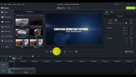 How to Create an Intro With Camtasia 9 Video Editor | Youtech Bangladesh