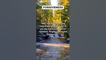 Unlock the Healing Power of Forgiveness | #bible #biblicalwisdom #biblestories #god #biblelessons