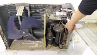 Установка зимнего комплекта на кондиционер пошаговая инструкция !Холодильная камера из кондиционера!