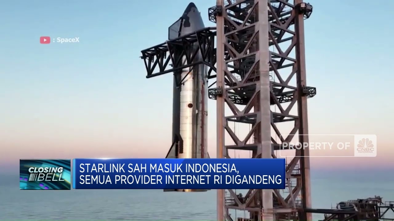 Starlink Sah Masuk Indonesia, Semua Provider Internet RI Digandeng