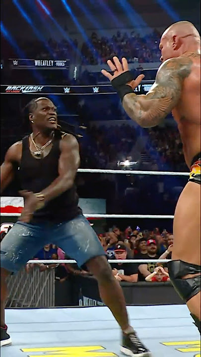 Poor R-Truth was just trying to help his childhood hero 😔