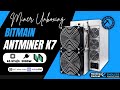 Bitmain Antminer K7 - Unboxing & Test (MillionMiner.com)