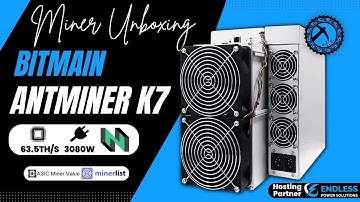 Bitmain Antminer K7 - Unboxing & Test (MillionMiner.com)