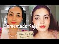 I made kajal at home 🏠 || homemade Kajal #kajal #homemadekajal #eyeliner #makeup #kajalforbaby