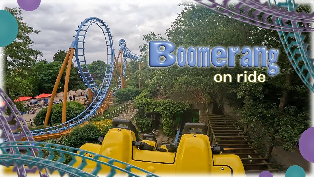 Boomerang [On ride] Bellewaerde 2023 YouTube