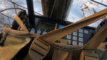 Manpack portable CODAN 2110 at Crompton Moor Dec 2020