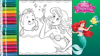 The Little Mermaid Magic: Ariel Coloring Wonders