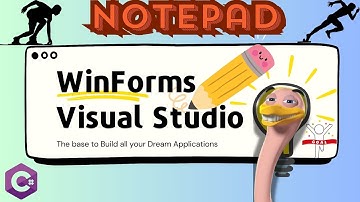 Build a Notepad Clone with Windows Forms C# | WinForms Tutorial Included