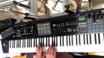 Harp & Flutes - KApro Premium Class EXs 131-134 "Epic Composer" (KORG Kronos) presented by KEYjDAVE