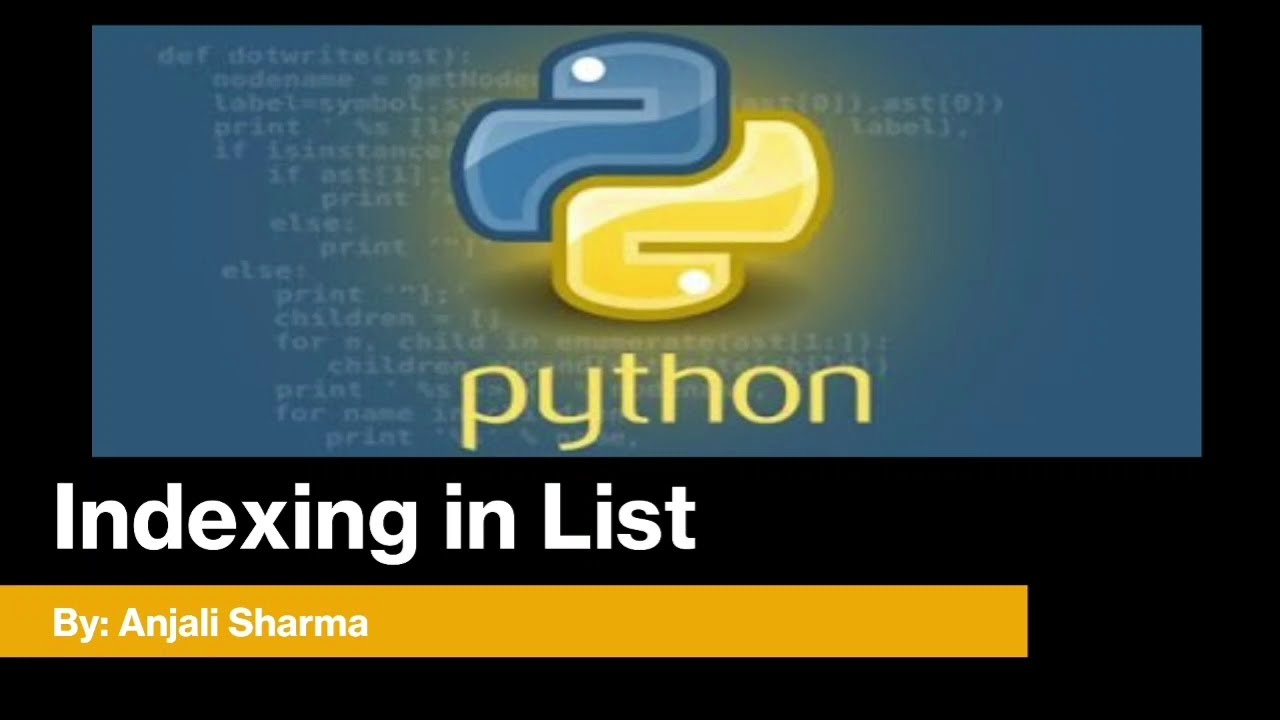 nested list indexing python assignment expert