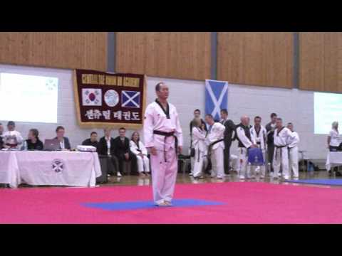 1st Scottish Poomsae, 2009 - Sipjin - Master Shin ...