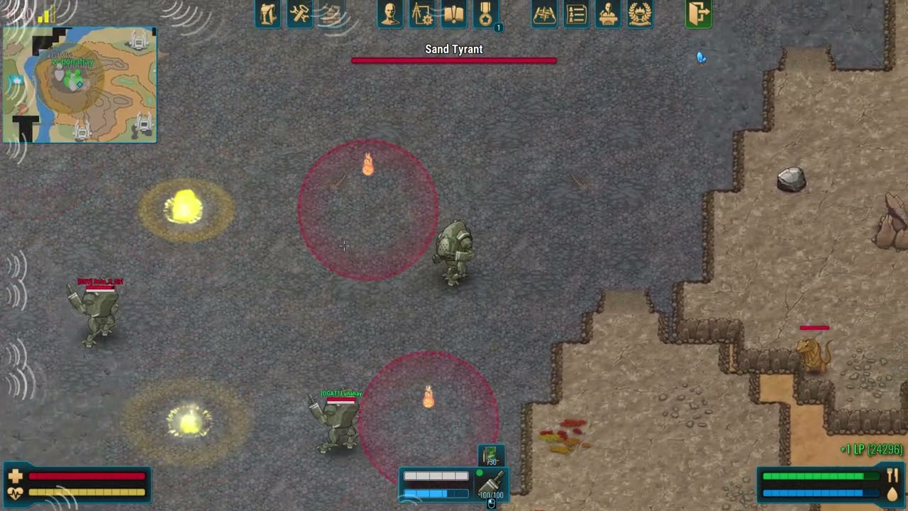 CryoFall -  A temporary alliance on Global PVP to fight the Sand Tyrant