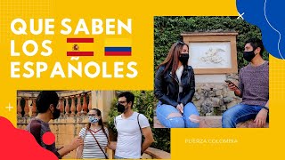 Nunca Pensé Que Dirían Esto De Colombia | ¿ Que Tanto Saben Los  Españoles ? | Foreman