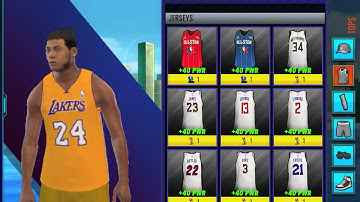 Kyrie Irving creation in nba 2k mobile crews on my second account