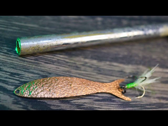 Making copper Revived Lure from a tube - YouTube