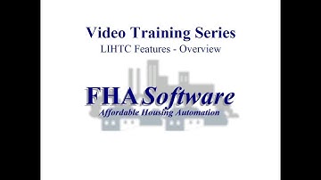 LIHTC Features - Overview