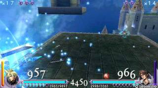 Dissidia: Lvl 100 Cloud VS Lvl 100 Squall