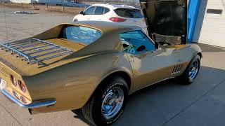 1969 Corvette Pre Purchase Inspection Indiana car appraisal vid 2 of 2 exterior & Test Drive Jason P