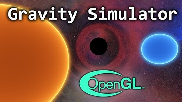Gravity Simulator in C/OpenGL