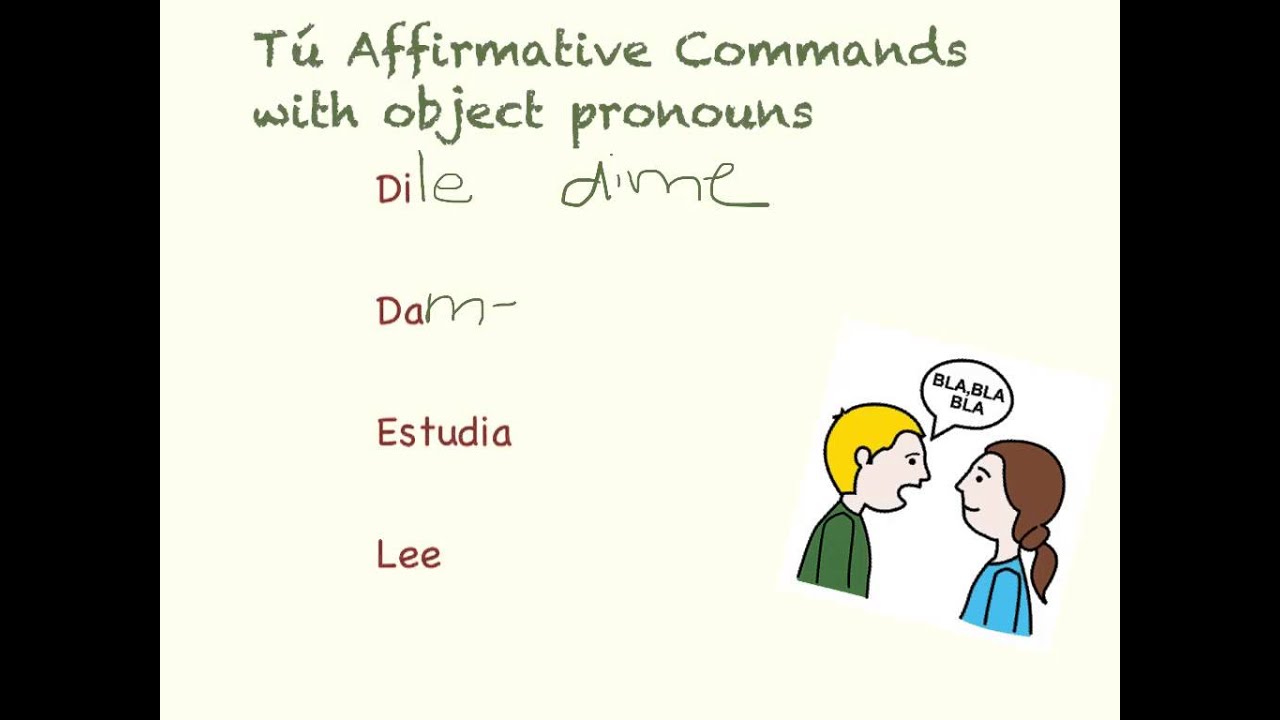 t-affirmative-commands-with-object-pronouns-youtube