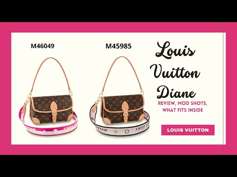 This handbag looks so good in leather! Thoughts? #diane #louisvuitton