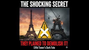 They Planned to Demolish the Eiffel Tower