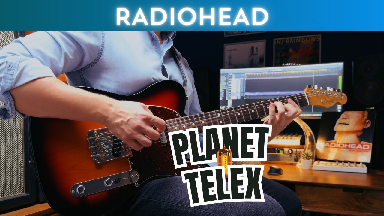Planet Telex - Radiohead I Tonespotting Guitar Cover