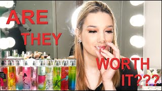 10 BATH AND BODY WORKS RETIRED SCENTS || HAUL/REVIEW