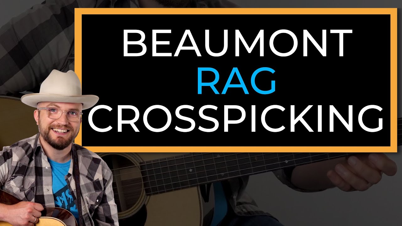 Beaumont Rag // Melody // Bluegrass Guitar Lesson