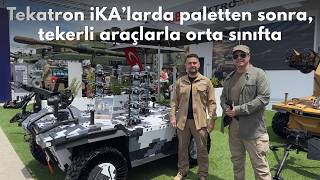 Tekatron İkalarda Paletten Sonra Tekerli Araçlarla Orta Sınıfta